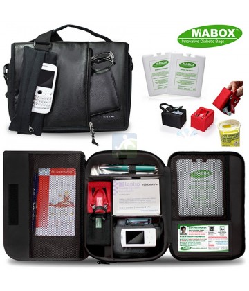 Mabox Malette Diabétique Noir