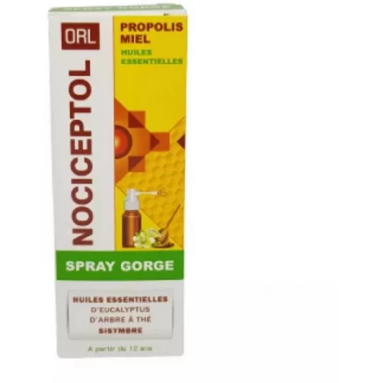 Nociceptol ORL Spray Gorge Propolis Miel 15 ml