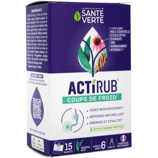 Actirub Coup de Froid Sachets x 15