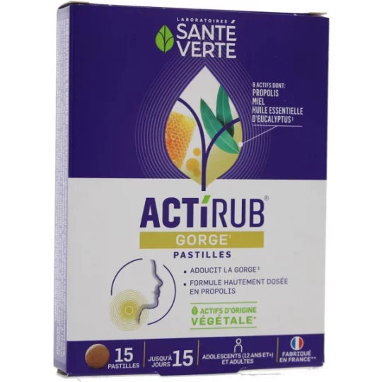 Actirub Pastilles x 15