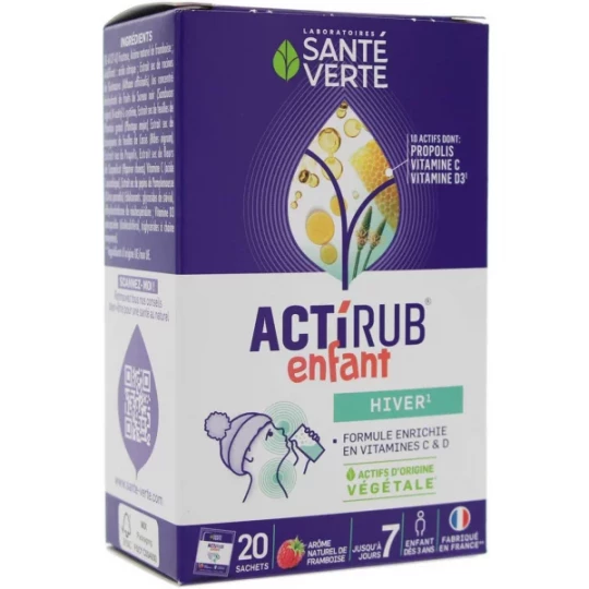 Actirub Enfant Hiver Sachets x 20