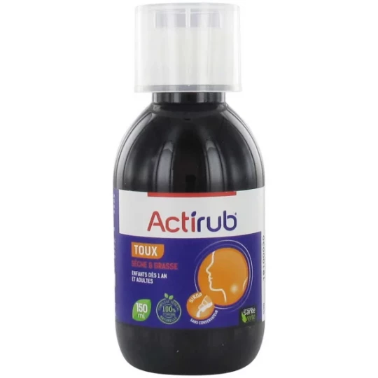Santé Verte Actirub Toux Sèche et Grasse Sirop 150 ml