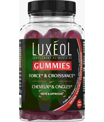 Luxéol Force et Croissance Gummies x 60