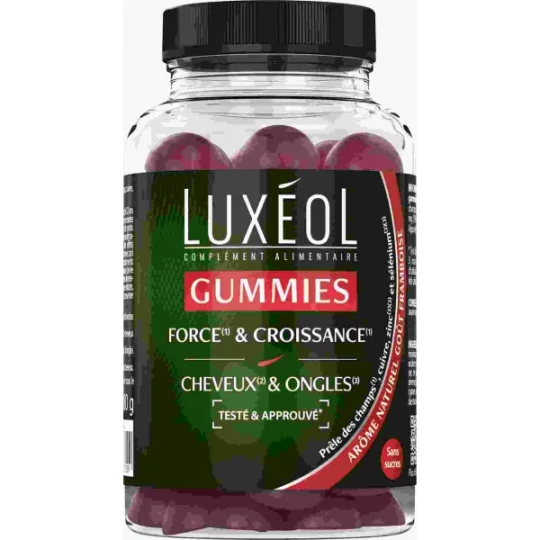 Luxéol Force et Croissance Gummies x 60