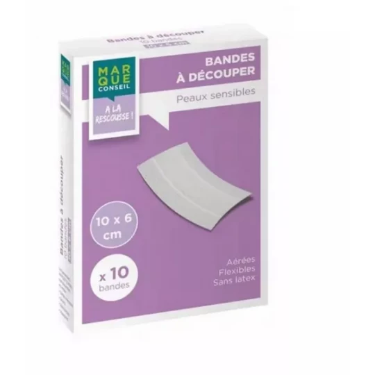 Marque Conseil Bandes à Découper x 10