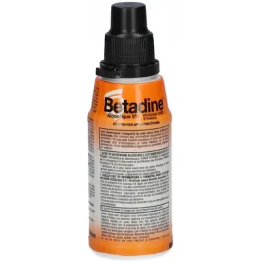 Bétadine Alcoolique 5% Solution Antiseptique 125 ml