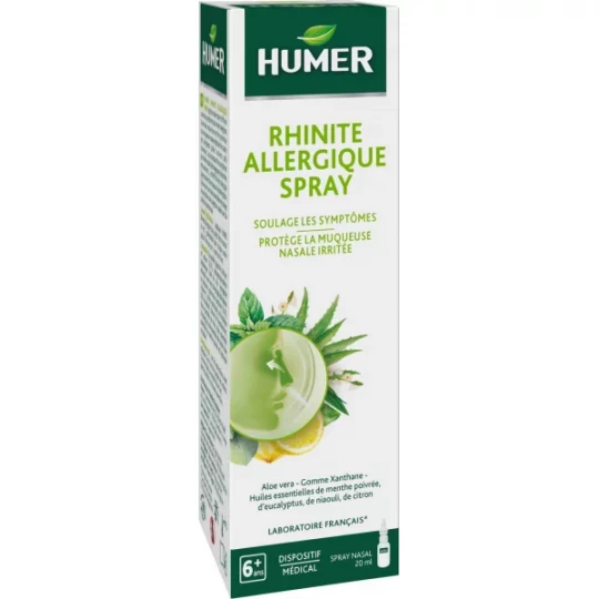 Humer Stop Allergies Rhinite Allergique Spray Nasal 20 ml
