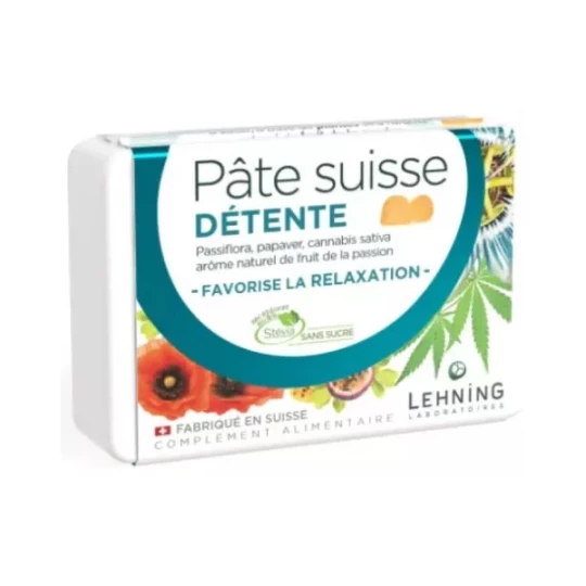 Lehning Pâte Suisse Détente Gommes x 40