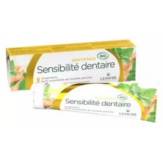 Lehning Dentifrice Formule Blancheur Bio 80 g