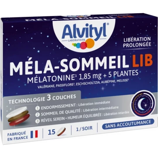 Alvityl Mela-Sommeil LIB Comprimés - image 2