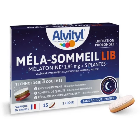 Alvityl Mela-Sommeil LIB Comprimés
