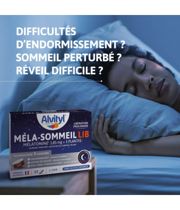Alvityl Mela-Sommeil LIB Comprimés