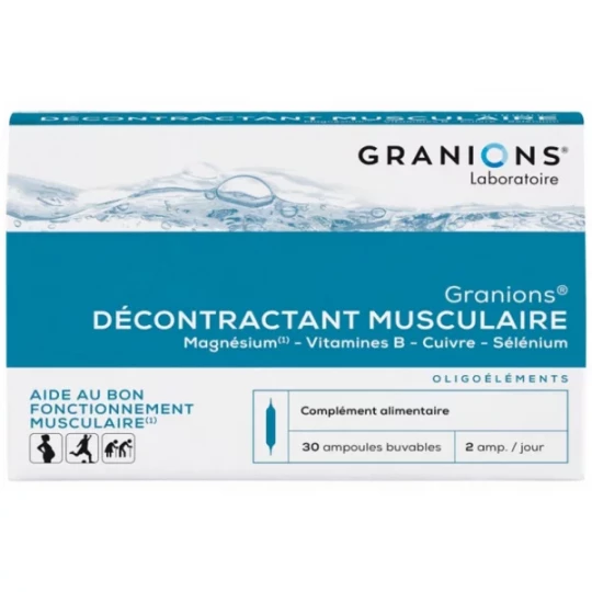 Granions Décontractant Musculaire Ampoules - image 2