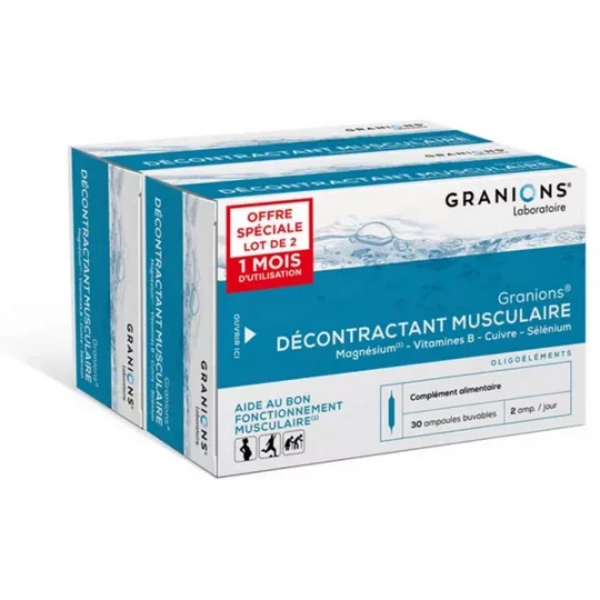 Granions Décontractant Musculaire Ampoules - image 3