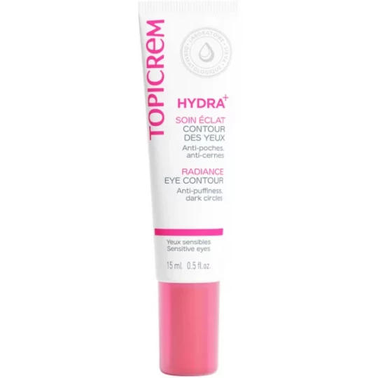 Topicrem Hydra+ Soin Eclat Contour des Yeux 15 ml