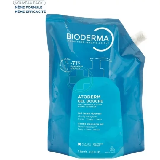 Bioderma Atoderm Recharge Gel Douche 1 L