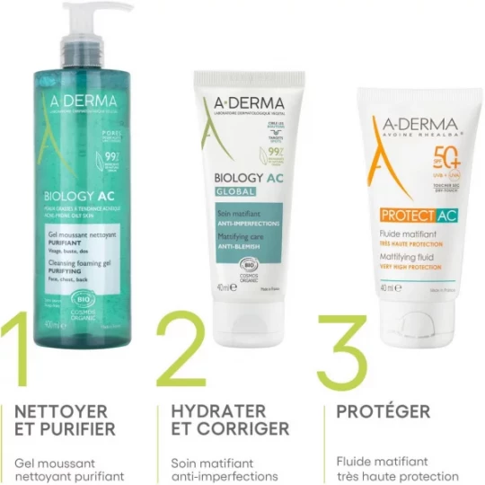A-Derma Biology AC Gel Moussant Nettoyant Purifiant - image 12