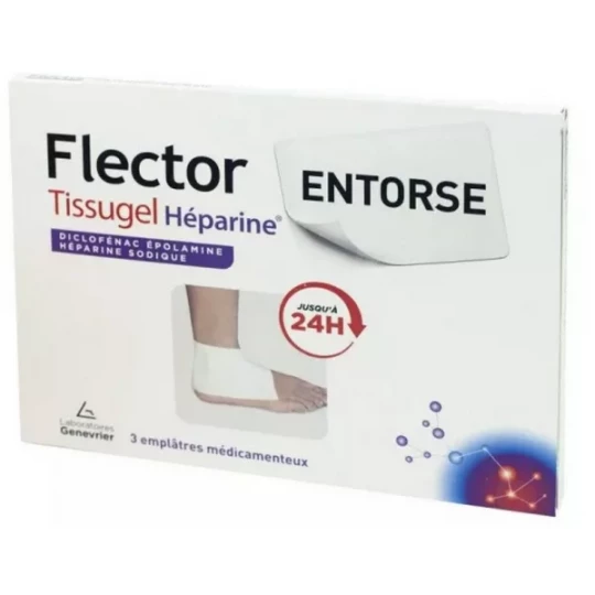 Flector Tissugel Héparine x 3