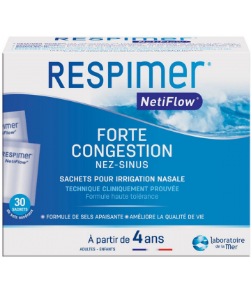 Respimer Sachets pour irrigation nasale x 30