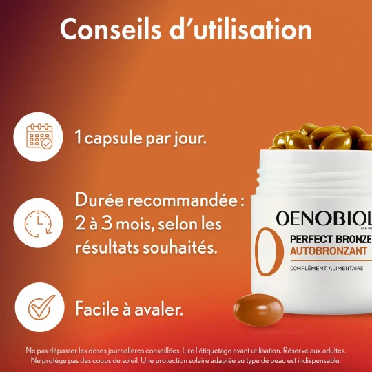 Oenobiol Perfect Bronze Autobronzant Capsules - image 6