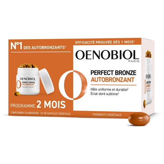 Oenobiol Perfect Bronze Autobronzant Capsules