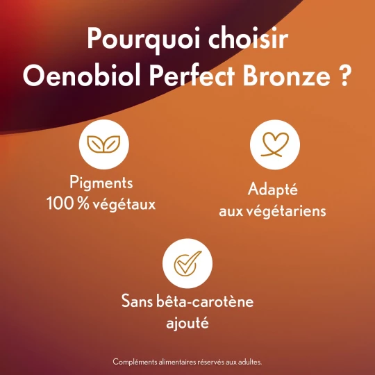 Oenobiol Perfect Bronze Autobronzant Peau Claire Capsules - image 5