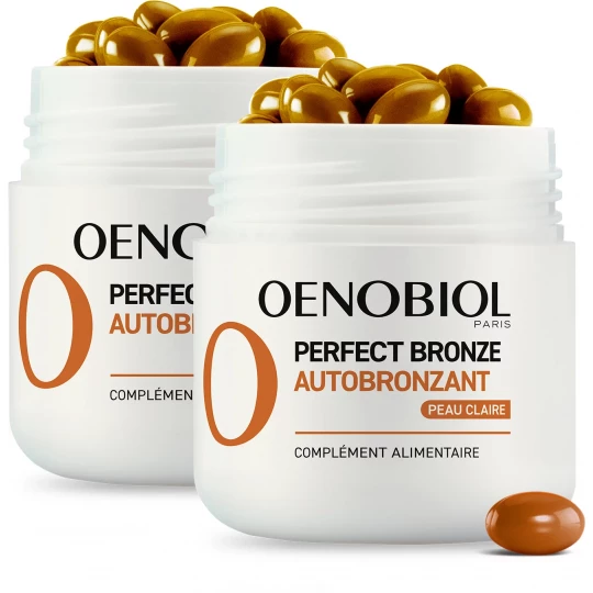 Oenobiol Perfect Bronze Autobronzant Peau Claire Capsules - image 12