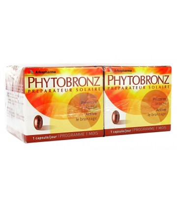 Arkopharma Phytobronz Préparateur solaire 2x30 (NSFP)