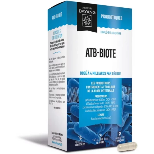 Dayang ATB-Biote Gélules Végétales x 15