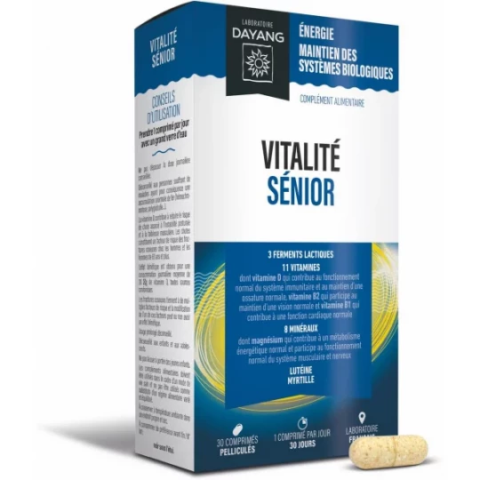Dayang Vitalité Sénior Comprimés x 30