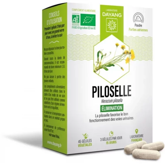Dayang Piloselle Bio Gélules Végétales x 45