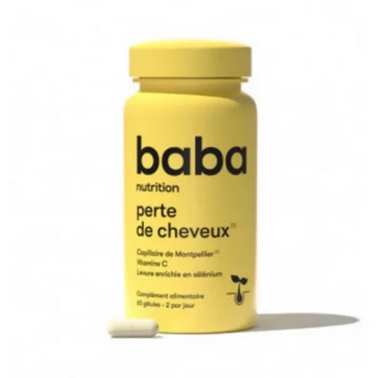 BABA Nutrition Perte de Cheveux x 60