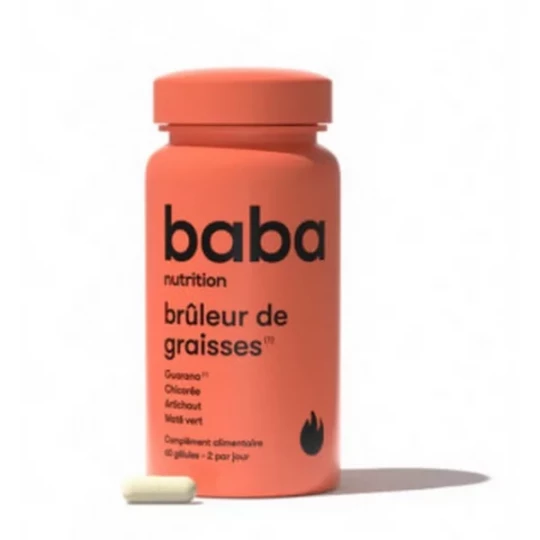 BABA Nutrition Brûleur de Graisses Gélules x 60