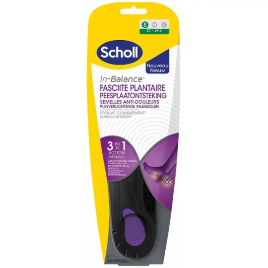 Scholl Semelles In-Balance Anti-Douleurs Fasciite