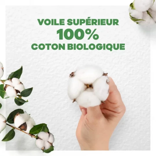 Always Cotton Protection Serviettes Hygiéniques Normale x 11 - image 2