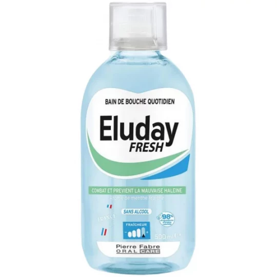 Eluday Fresh Bain de Bouche Quotidien 500 ml