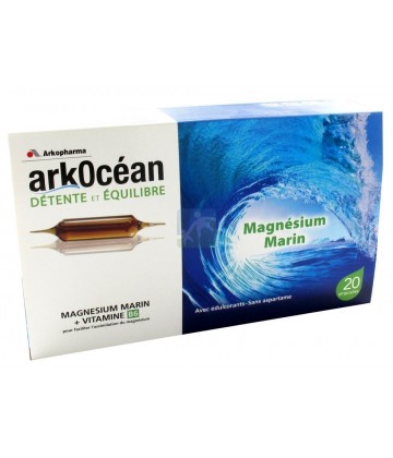 ArkOcéan Magnesium Marin Goût Caramel x 20