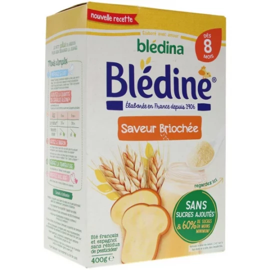 Blédina Blédine Saveur Briochée Dès 8 Mois 400 g