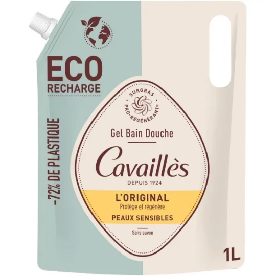 Rogé Cavaillès Gel Bain Douche l'Original Recharge 1 L