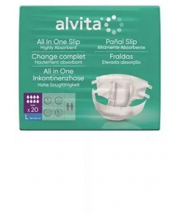 Alvita Changes Complets Maxi Absorption Taille L x 20