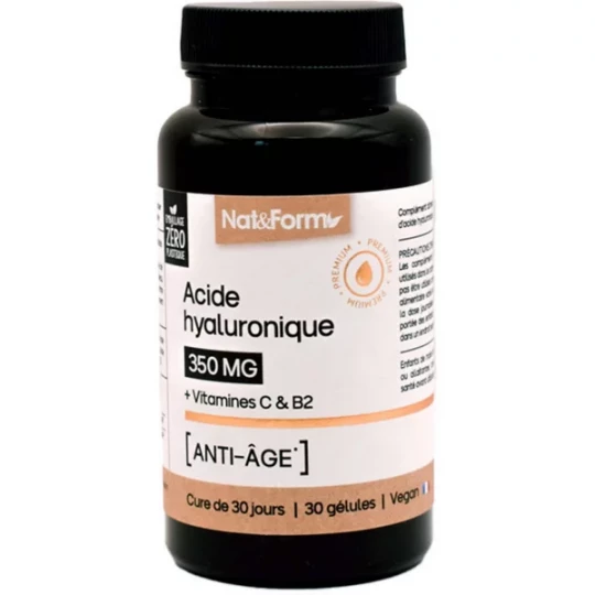 Nat&Form Acide Hyaluronique 350 mg X 30