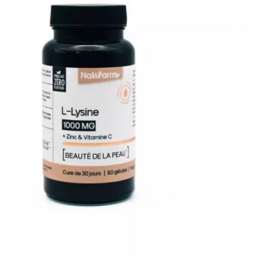Nat&Form L-Lysine 1000 mg x 60