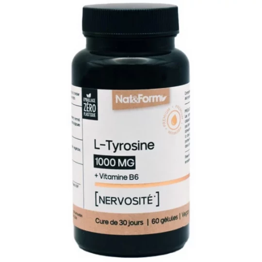 Nat&Form L-Tyrosine 1000 mg x 60