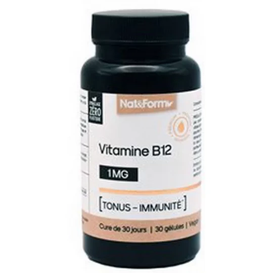 Nat&Form Vitamine B12 1 mg x 30