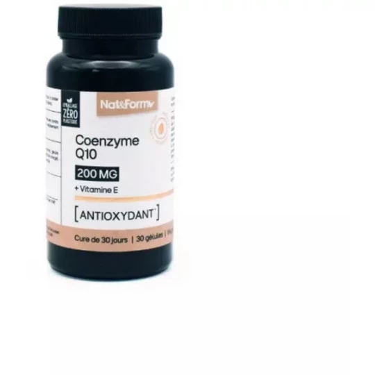 Nat&Form Coenzyme Q10 200 mg x 30