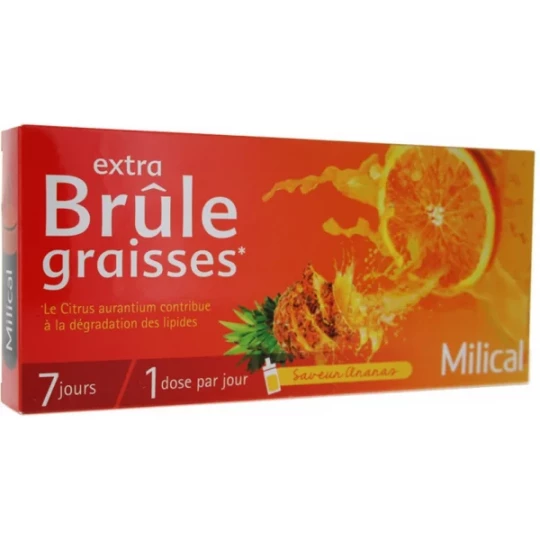 Milical Extra-Ananas Brûle-Graisses Doses x 7