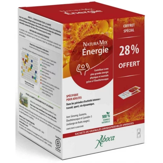 Aboca Natura Mix Advanced Energie Sachets x 28
