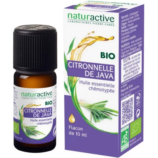 Naturactive Huile Essentielle Citronnelle de Java Bio 10 ml