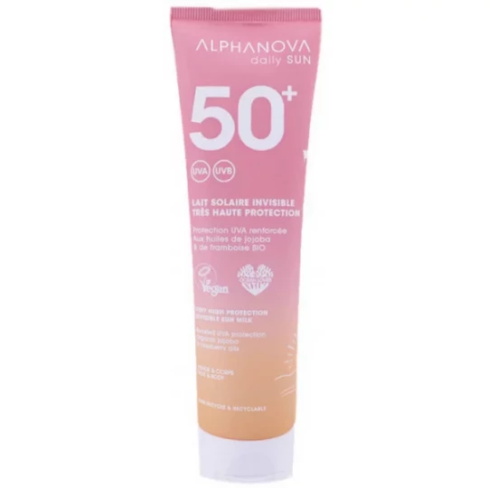 Alphanova Daily Sun Lait Solaire Invisible SPF50+ 150 ml