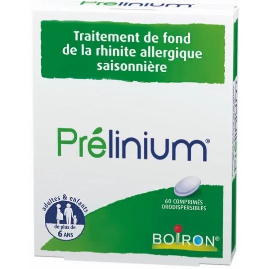Boiron Prélinium Comprimés Orodispersibles x 60